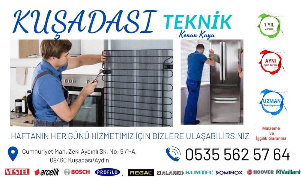 Kuşadası Buzdolabı Servisi